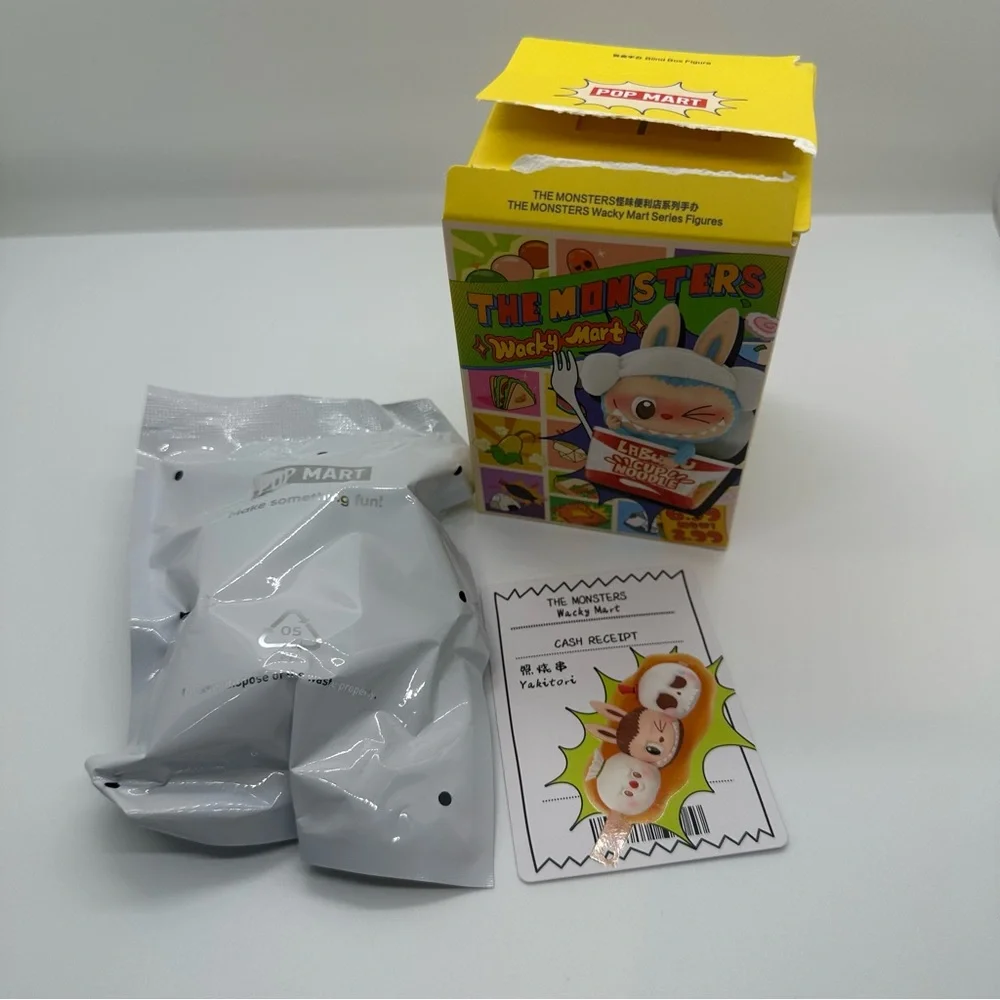 NWT Pop Mart | Wacky Mart Series Figure Confirmed Yakitori Open Box